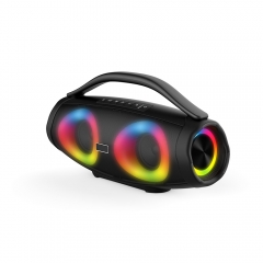 Wireless portable portable portable Bluetooth smart outdoor RGB subwoofer speaker