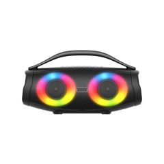 Wireless portable portable portable Bluetooth smart outdoor RGB subwoofer speaker