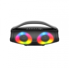 Wireless portable portable portable Bluetooth smart outdoor RGB subwoofer speaker