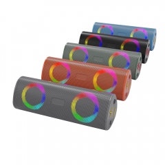 Portable color heavy bass speaker can be inserted into the truck Bluetooth speaker