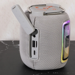 Outdoor Bluetooth speaker small gun heavy bass portable cloth card wireless speaker