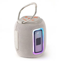 Outdoor Bluetooth speaker small gun heavy bass portable cloth card wireless speaker