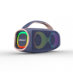 New high-power Bluetooth speaker, outdoor portable, high-volume subwoofer, karaoke Bluetooth speaker