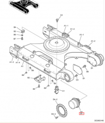 YN15V00051F5 SK200-10 TRAVEL MOTOR