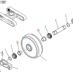 2405P482 SK200-8 BUSHING