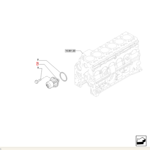 16100-E0834 VH16100E0834 water pump for SK200-9