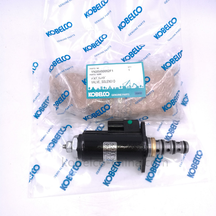 Solenoid Valve 2436R884F1 / 2436R884F3 For Kobelco SK200 Excavators – Aftermarket