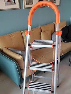 household ladder in the room