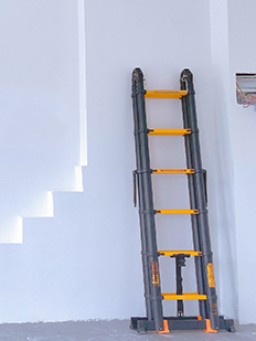 extendable a frame ladder