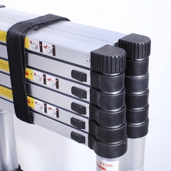 DEYOU 3.8+3.8M Double Side Telescopic Ladder Aluminum