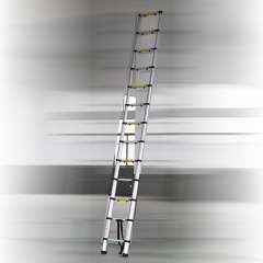 Lightweight Telescopic Ladder with Finger Protector Indoor Use