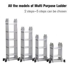 12 in 1 Multi Purpose Ladder with Platform Scaffold