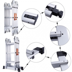 Multi Function Extension Ladder with Standing Platform