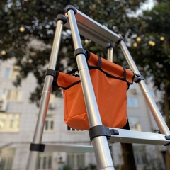 Removable Orange Tool Storage Bag for Telescopic Ladder - ladder accessories