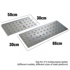 Steel Scaffolding Platforms for Multi-purpose Ladder - ladder accessories