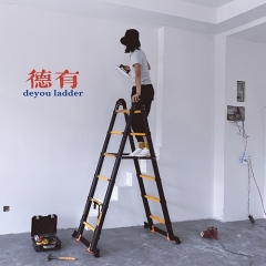 Anti-Sway Steel Support Rod of Multi Telescopic Ladder - ladder accessories