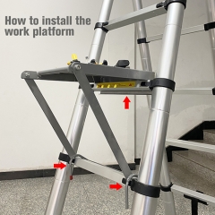 Ladder Work Platform Step Tray - ladder accessroies