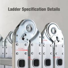 Lightweight Multi Purpose Extension Ladder