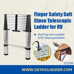 Lightweight Roof Tent Ladder Aluminium DEYOU 3.2M