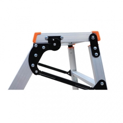 Foldable Double-Sided Aluminum Ladder