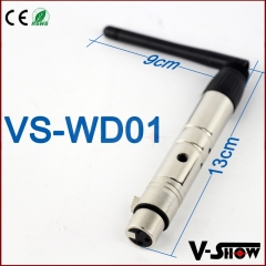 1pc XLR wireless DMX transmitter