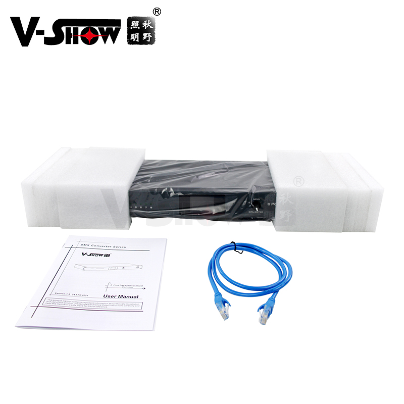 USA Storehouse V-Show New upgrade 8 ports dmx artnet RDM Console