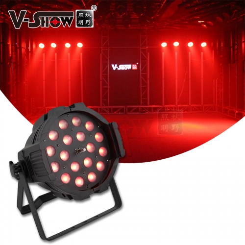 V-Show 18x18w RgbwaUv 6IN1 Washing Par Light Indoor LED Zoom Par