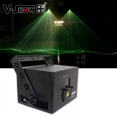 2pcs 3W RGB Animation Laser Light Stage Light Programmable Projector Dj Light For Bar Disco Church