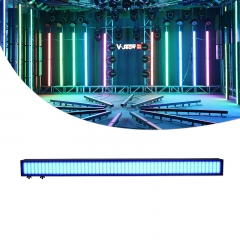 V-Show 2021 New arrive Stage led strobe light 1296pcs*0.5W RGBW 4in1 SMD  Strobe LED Bar  wash effect stage light for TV studio