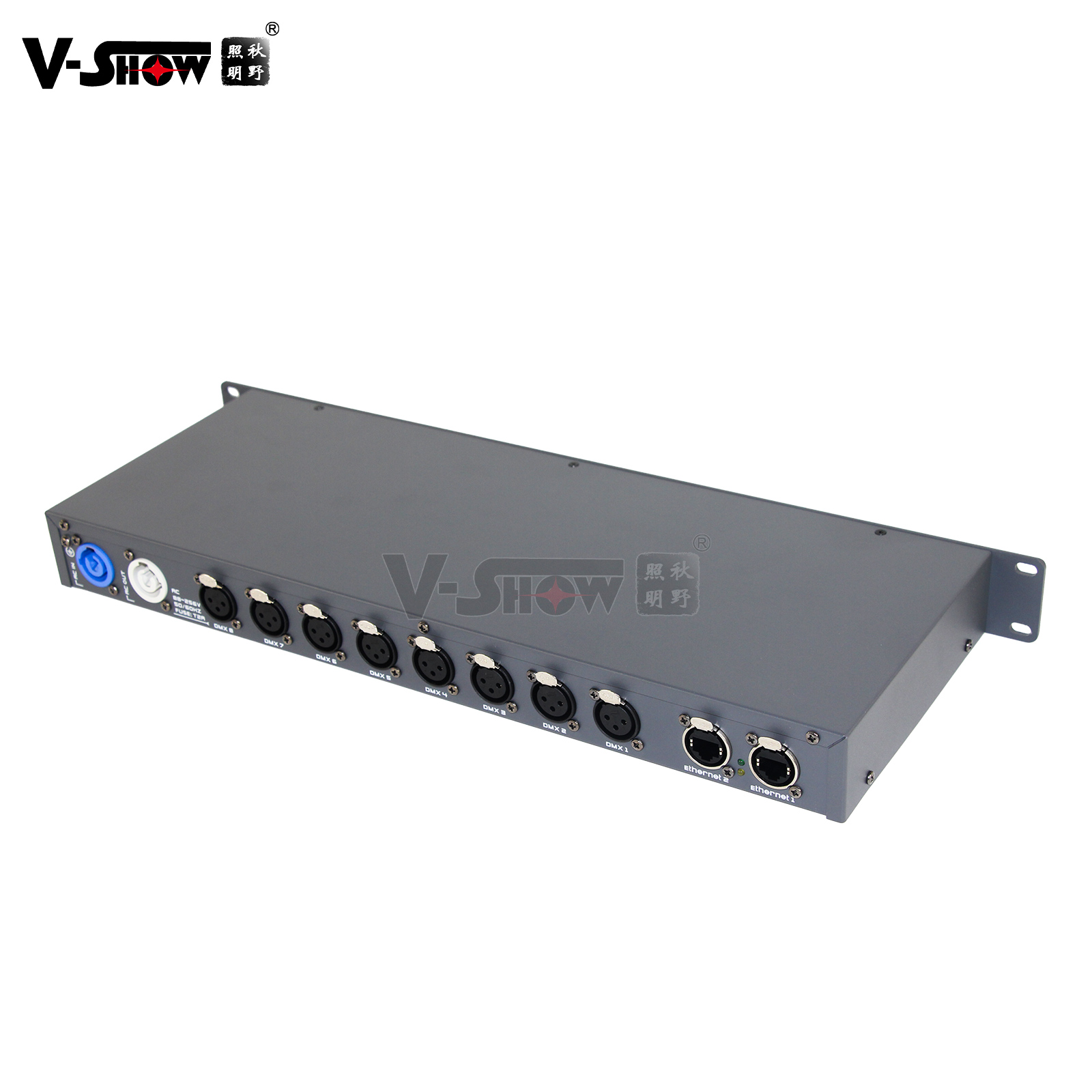 V-Show 2023 New upgrade 8 ports dmx artnet RDM Console