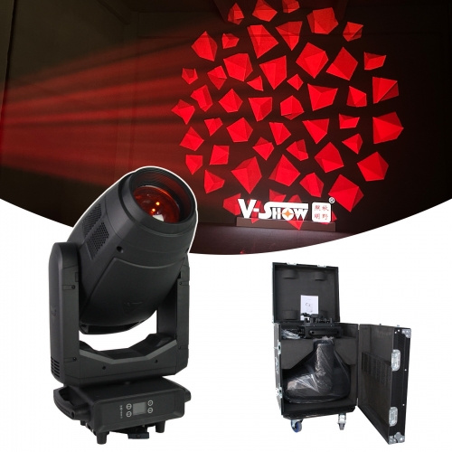 V-Show S711 with flycase Theater concert pro stage light LED beam spot wash 3in1 CMY+CTO 600w cutting framing profile led moving head Light