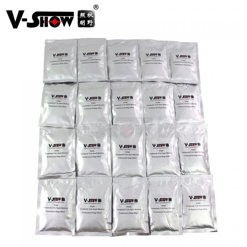 15 Bags Ti Powder 200g/bag Material For Cold Spark Firework Machine