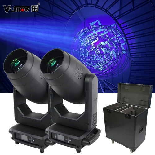 V-Show  4PC With Flightcase T912 Stage DJ Lights 380w Sharpy 20r 3in1 380watts 380 Beam Wash Spot 3 in 1 With CMY CTO Moving Head Light