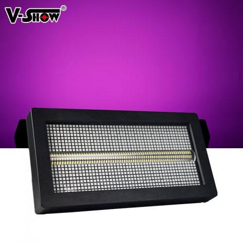 VSHOW S128 864pcs*0.5W RGB +256pcs 1W 3030 White LED  DJ Wash Strobe Light Panel Sound Active DJ Lighting for Stage Party Light