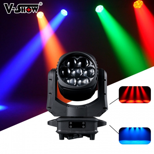 VSHOW X760 shipping from Europe Angel Outdoor Waterproof 7x60w Bee eye IP66 Led Moving Head Bee eye Mac Aura Bee eye Wash Zoom Led Moving Head Light D