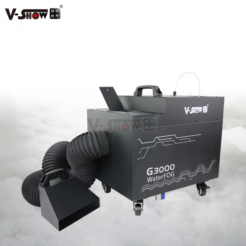 shipping to UK BY DHL 1pc 3000W MINI Water Fog Machine DMX Remote Control Smoke Haze Low Lying Fog Machine For Dj Disco