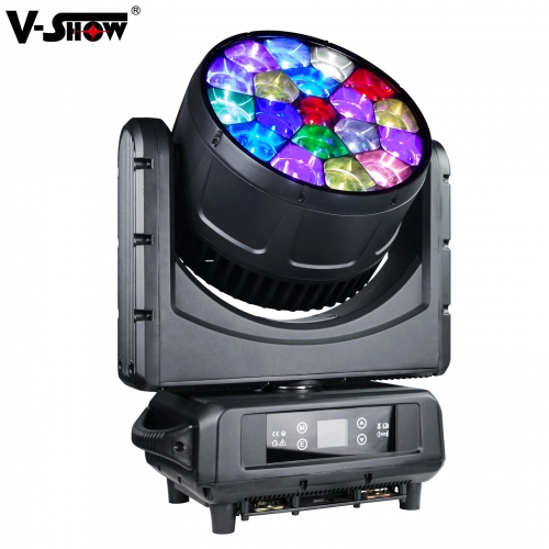 Ship To Netherlands by sea 2pcs WIth case VSHOW IP1940 Outdoor 19*40W RGBW Big Bee eyes 19pcs 40Watt LED BEE EYES DMX512 IP65 Waterproof 19x40W Wash Z