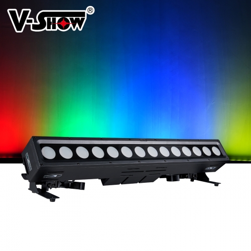 VSHOW L10 Gamut Outdoor 14 * 25W  RGBWYLP 7in1  Pixel LED Bar  with DMX Control for Landscape & Architectural Wash Effects IP66