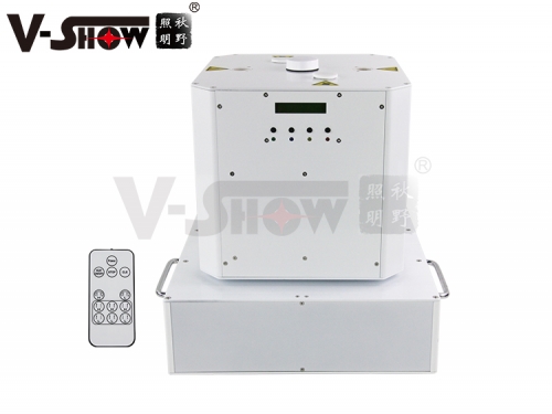 To USA VShow 2pcs Spin spark machine with double spray 1300W