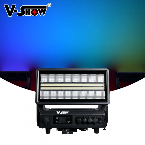shipping to Romania 4pcs VSHOW V12 Thurder 1800W LED Moving Head Strobe Light IP65 Waterproof with DMX512 Control  for Theme Park