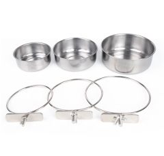 Chinchilla Rabbit stainless steel food container, food bowls