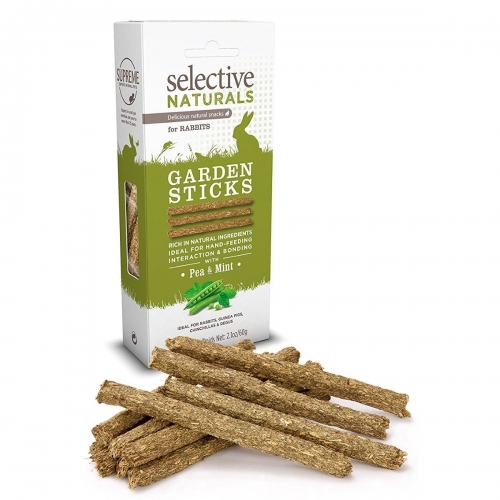 UK Supre me Selective Naturals Garden Sticks (Pea & Mint) 60g