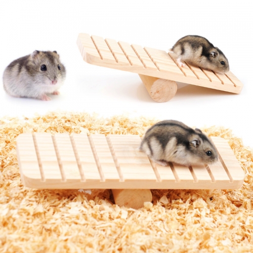 Hamster Wood Seesaw