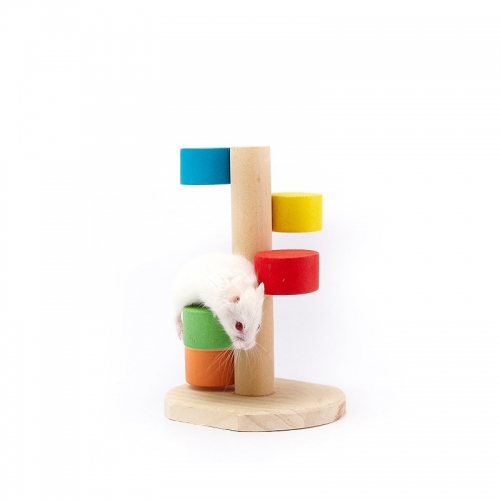Hamster Wood Spiral Staircase