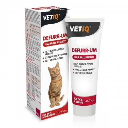 VetIQ Defurr-UM Hairball Remedy for Cats and Rabbits (70g)