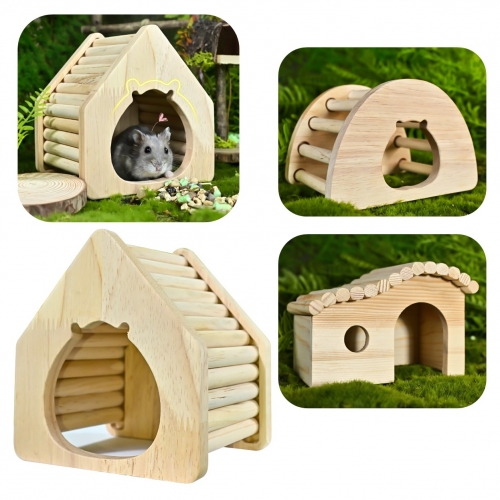 【Sale】Wood House for Hamster and Fancy Rat