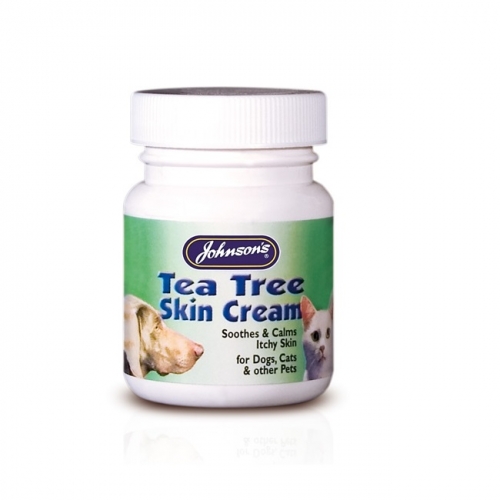 【Sale】Johnson's Tea Tree Skin Cream for Dogs, Cats and other Pets (50g)