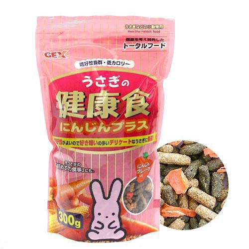 日本GEX 兔糧 添加胡蘿蔔(300g)