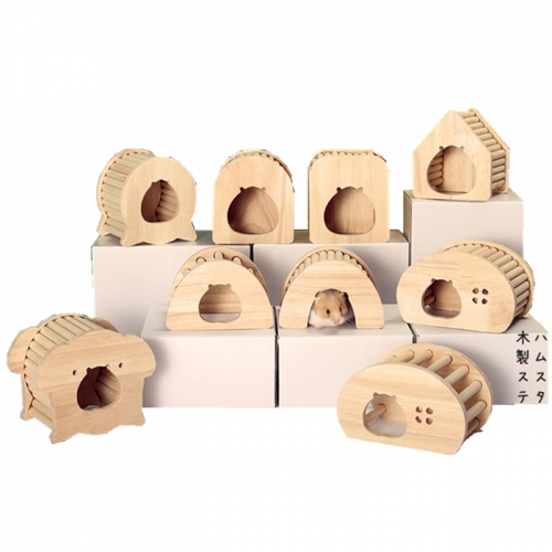 Wood House for Hamster and Fancy Rat