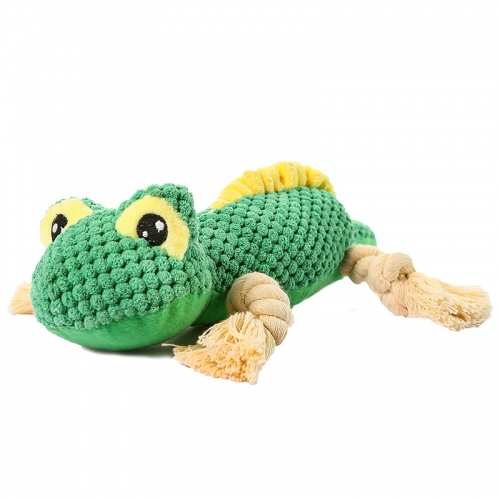 【特價】寵物毛絨玩具公仔 綠蜥蜴